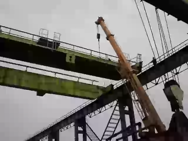 Демонтаж мостовых кранов